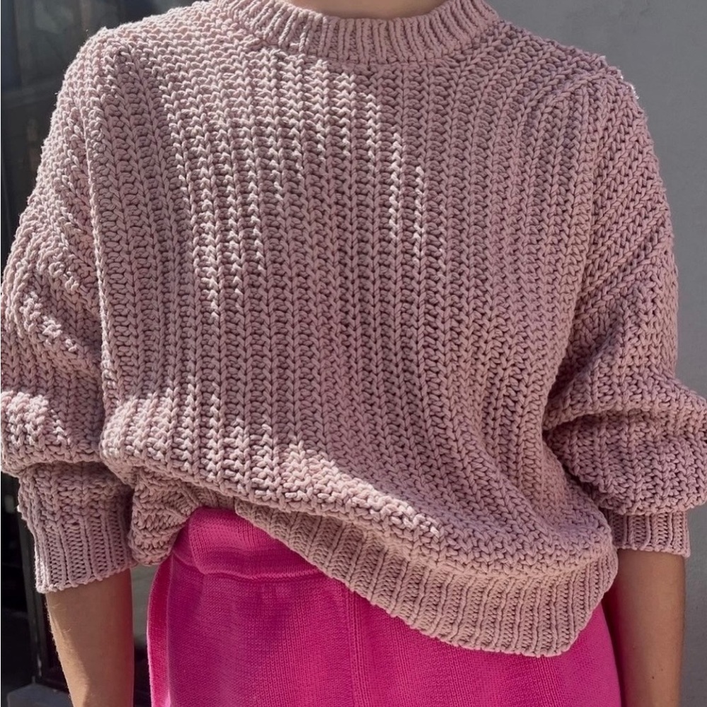 Babaa Knit Jumper in Plum Blossom - Picture 9 of 10